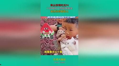 小孩娱乐吃瓜,小宝贝们的快乐“吃瓜”时光  第3张